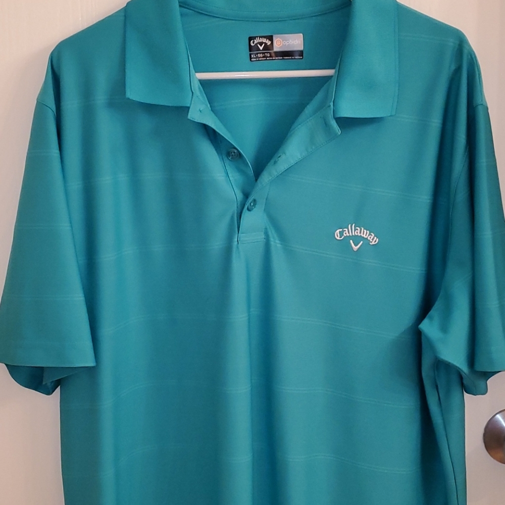 NWOT, Mens Callaway Opti dri Golf Polo